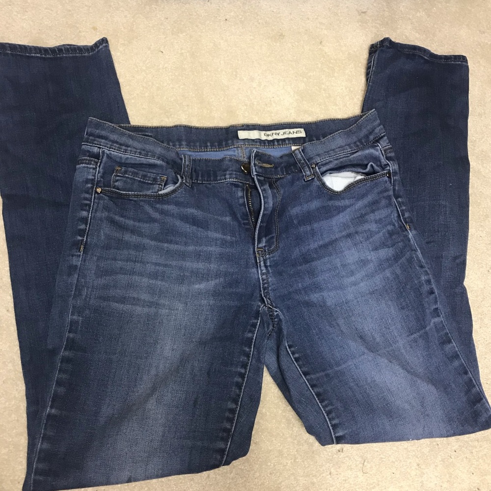 DKNY Dark Wash Boyfriend Jeans